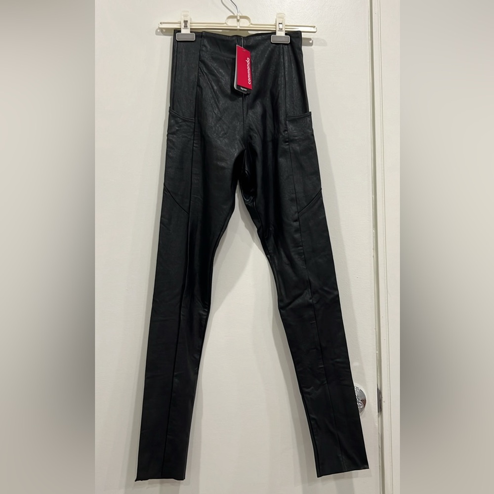 NWT commando leggings perfect control faux leather